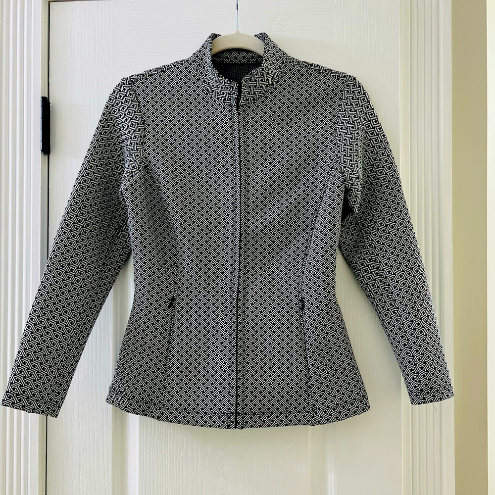J. McLaughlin Athletic Zip-up Jacket w/Pockets